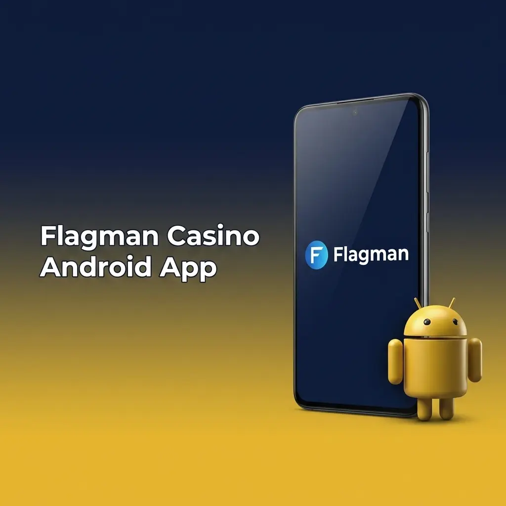 Flagman Casino Android App auf einem Smartphone
