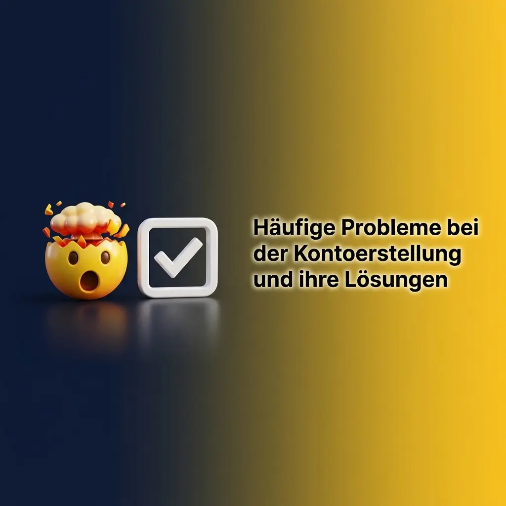 Häufige Probleme bei der Kontoerstellung und ihre Lösungen