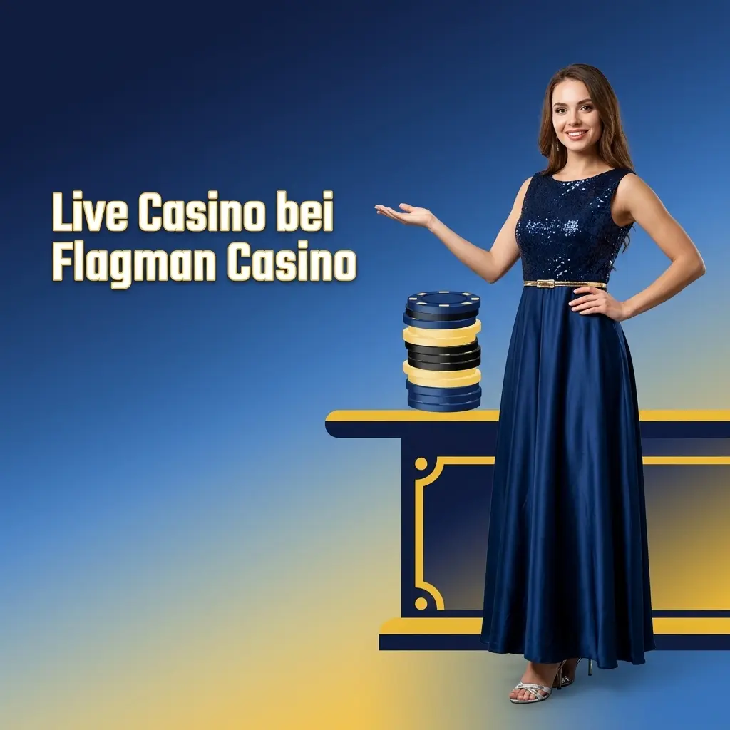 Live Casino Tische mit professionellen Dealern bei Flagman Casino