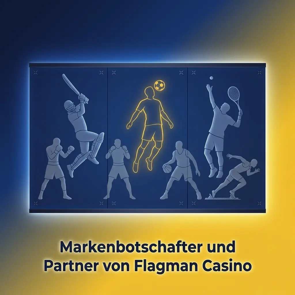 Markenbotschafter und Partner von Flagman Casino