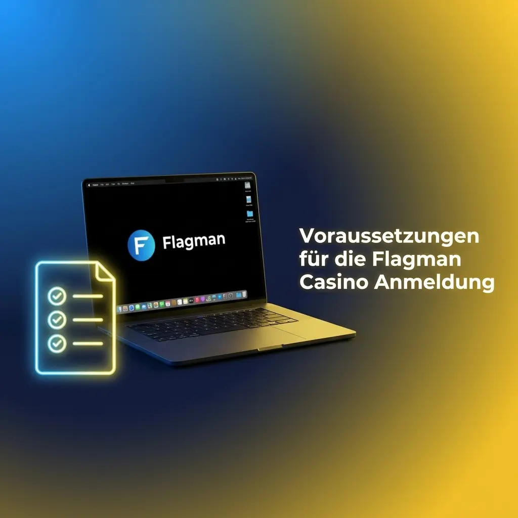 Voraussetzungen für die Flagman Casino Anmeldung